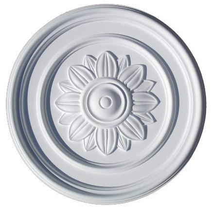 Matteo homedecoration™ M 18 Stuckrosetten |52 cm|Styropor Premium|Deckenrosetten | Wandrosetten