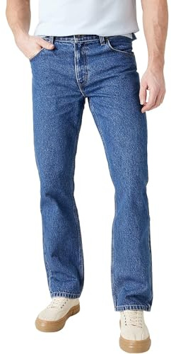 Wrangler herr Jeans Red Kabel Straight