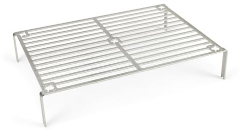 Grillrost.com Das Original Traeger Ranger Aufsatzrost | 2. Ebene - verdoppelt die Grillfläche - aus massivem Edelstahl