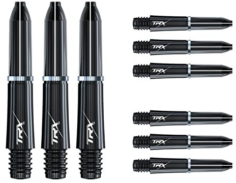 RED DRAGON TRX Lot de 4 tiges noires extra courtes (12 tiges au total)