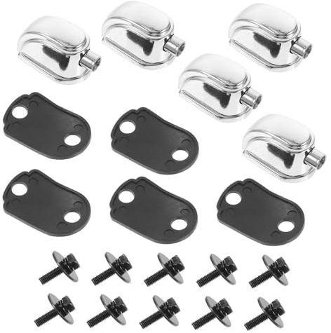 TOYANDONA 10 Stück Snare Drum Lugs Metall Trommel Zubehör Ersatzteile Trommelhaken Für Schlagzeug Ohrbügel Klauenhaken Schlagzeugteile