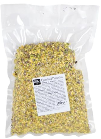 Grano de pistacho, 500 g, ideal para dulces, cremas y decoración de pasteles, pasteles, panettones, tartas y galletas