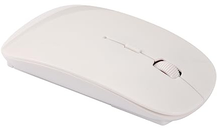 Holibanna Souris Optique sans Fil Ultra Fine 2,4 Ghz pour Ordinateur Compacte et pour Bureau et Maison Mini Récepteur USB Noir