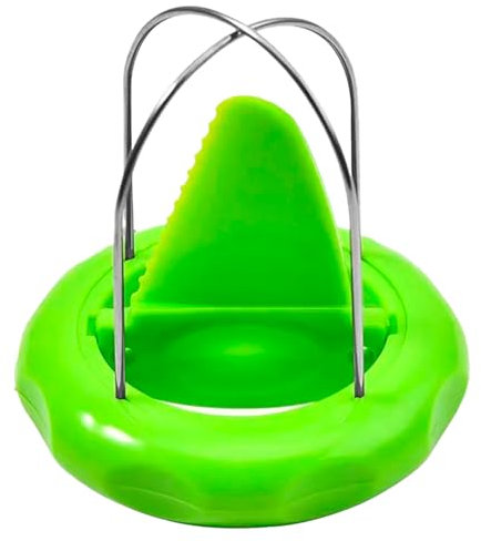 CABLEPELADO - Cortador y Pelador de Kiwis y Frutas Tropicales 2 en 1 – Utensilio de Cocina Universal con Cuchilla Serrada y Varillas de Acero Inoxidable – Pelador Práctico (Verde)