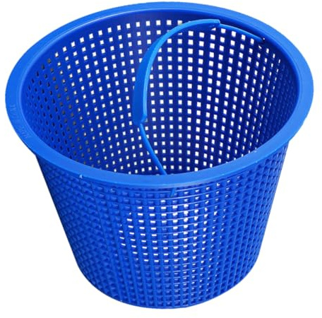 Luxshiny Swimming Pool Filter Basket Replacement Pump Basket with Handle Easy Install for Pool Skimmer Socks Compatible Clean and Tidy