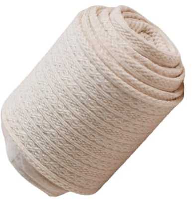 XAGMODSHN Collants d'hiver thermiques en tricot torsadé texturé en coton épais taille haute stretch amincissant pour femme par temps froid Legging amincissant thermique, Couleur abricot lait, No