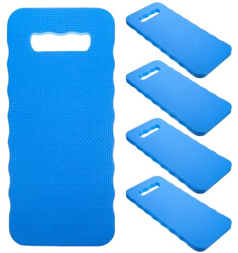 TOGEVAL 4 Pezzi Cuscinetti per Ginocchia da Giardino Eva Antiscivolo Tappetini Morbidi e Resistenti per Yoga e Lavori Esterni Supporto Ergonomico per Comfort e Protezione Colore Casuale