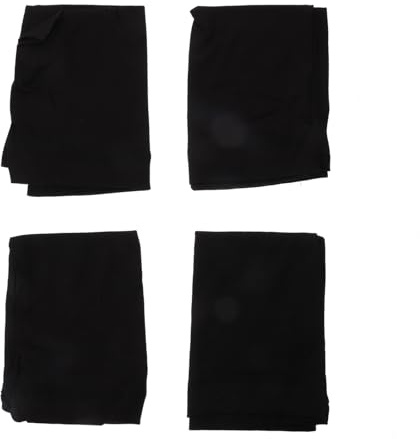 ARTIBETTER Bandeaux Dreadlocks 4 Pièces en Coton Mercerisé, Bonnets Tubulaires Élastiques Unisexes pour Lavage du Visage et Bain