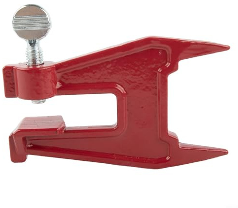 HEIBTENY Soporte de cadena para sierra de cadena para limar y afilar hojas de motosierra - Tensor de cadena de sierra de acero al manganeso y herramienta de afilado de tocones, accesorio de motosierra
