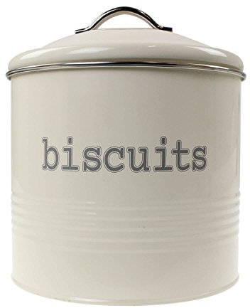 Apollo Canister Rnd Biscuits Cream