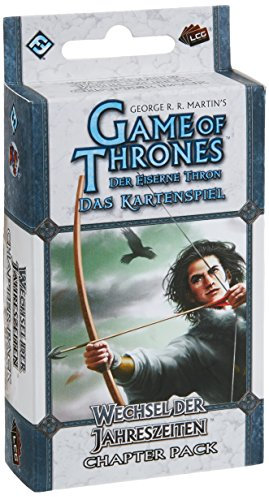 Heidelberger Spieleverlag HEI0333 - Kartenspiel - Game of Thrones - der Eiserne Thron: Wechsel der Jahreszeiten, weiß / blau