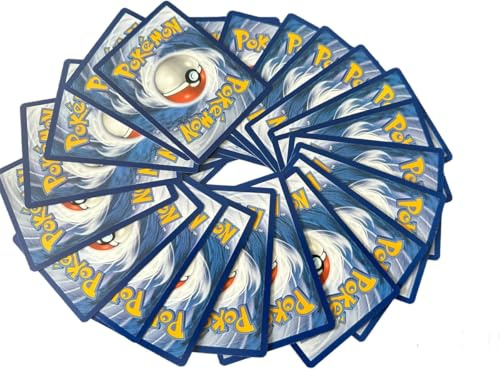 100 Assorted Pokemon Trading Cards with 7 Bonus Free Holo Foils