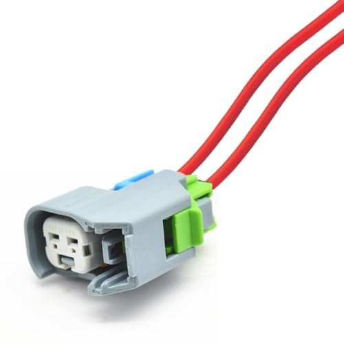 Connecteur injecteur Bos EV6 / EV14 gris femelle avec câble 15419715