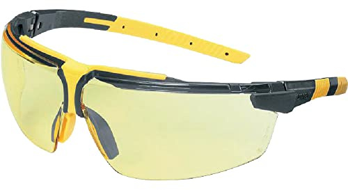 Uvex 9190085 Brille mit Bügeln I-3 S Amber Sv Exc, Blau/Schwarz