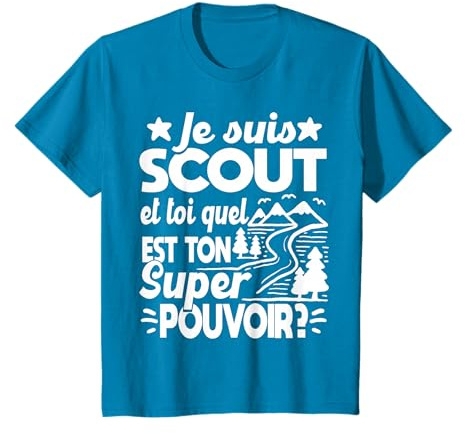 Drôle Scoutisme Scout Éclaireur Campeur Extérieur T-Shirt