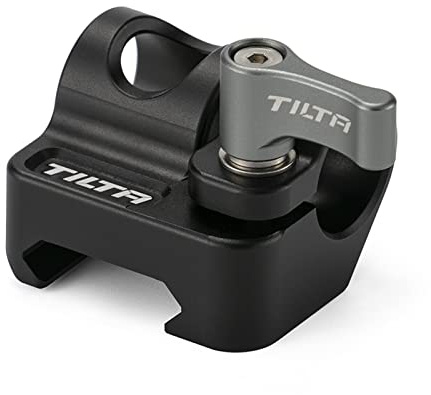 TILTA 15mm Rod Holder auf NATO Adapter für Tilta Camera Cage TA-15RH-NTA-B | Kompatibel mit Standard 15mm Rods, Leicht, Aluminiumlegierung