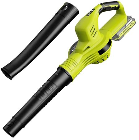 Soffiatore a batteria da 3000 W, turbina da 21 V, 2 livelli di velocità, adatto per la cura del prato, cortile, bolle di foglie, soffiatore professionale a batteria (senza batteria)