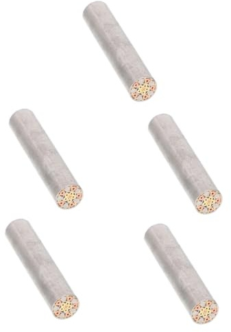 Gatuida 5 Pièces rivets mosaïque Rivets décoratifs Accessoires pour couteaux Goupille mosaïque pour poignée de coupe Goupille pour poignées de couteaux Goupille pour poignées de coupe