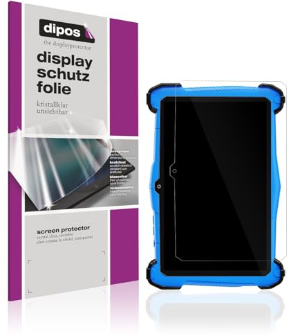 dipos 2x Displayschutzfolie klar für EagleSoar Kinder Tab 7 Zoll | Passt perfekt, Ultra-Dünn, kratzfest, blasenfrei, Case-Friendly, hüllenfreundlich, Fingerprint-kompatibel, selbstklebend