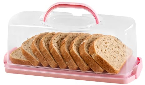 Protoence Boîte À Pour Plan De Travail Cuisine,Boîte Rectangulaire | De Transport Pour Gâteaux Dotée D'une Poignée,Pour De Mie Pâtisserie Boulangerie Maison