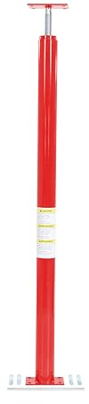 Vestil FJB-150 Basement Floor Jack 150 In. Maximum Height 2,588 Lb. Capacity Red