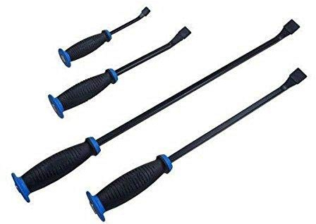 Bergen US Pro B6766 US Pro Brechstangen-Set mit Schutzgriff, 4-teilig
