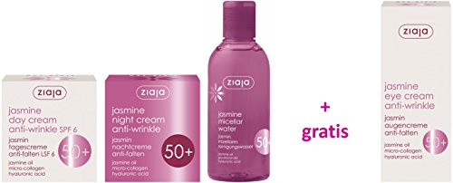 Jasmin Anti-Wrinkle ansiktsvård set med gratis produkt