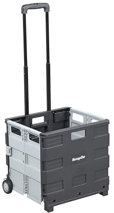 ECR4Kids Universal Rolling Cart, Mobile Storage, Black