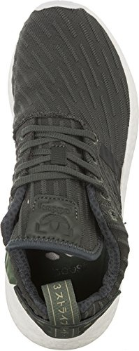 adidas NMD R2 W 261, Unisex-Erwachsene Sneaker, Mehrfarbig (Utiivy/Footwear White/Transulent Green Ba7261), 37 1/3 EU
