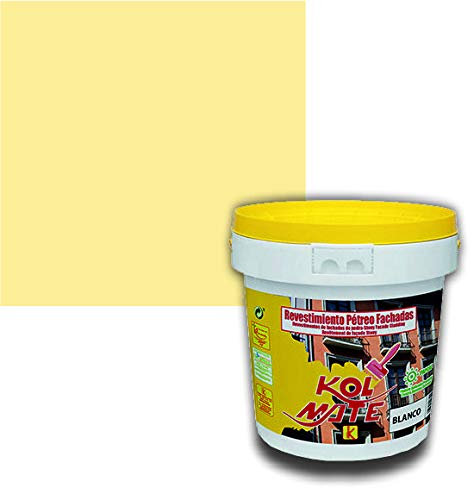 Kolmate Revestimiento Pétreo de Fachadas Pintura especial para fachadas (5 kg., vainilla)