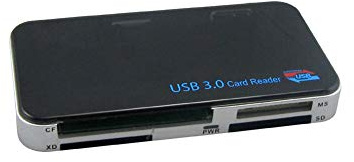 Yanghao SD Card Reader Portable USB 3.0 Multi-in-1 Lecteur de Carte mémoire Carte Adaptateur Hub, Readable Carte mémoire TF/SD/CF/XD / M2 Carte