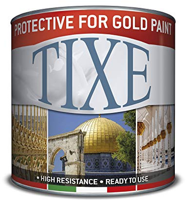 TIXE Vernice per Interni Solvente – Finitura Resistente e Lucida per Pareti e Superfici, 500 ml