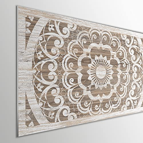 MEGADECOR DECORATE YOUR HOME Testiera per letto in PVC da 5 mm decorativa economica. Modello - Quinnipiac (200 x 60 cm)