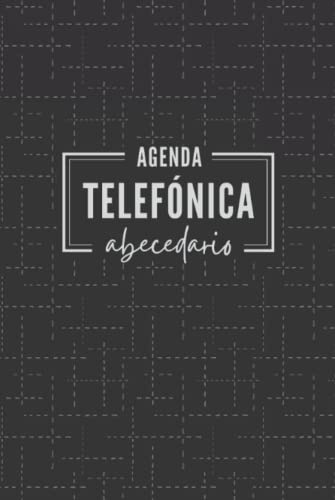 Agenda Telefónica con Abecedario: Listín telefónico ordenación de la A-Z | 324 registros | Cuaderno con índice alfabético | Agenda de teléfonos ... letra grande (Agendas Telefónicas Florales)