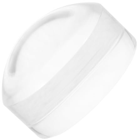 LALAFINA Hd Round Magnifier Tool Optical Acrylic Magnifying Glass for Reading Dome Paperweight Desktop Decoration