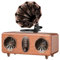 FREEFISH Retro Bluetooth Speaker, Vintage FM Radio, Support TF Card/AUX/USB, Portable Speaker Wireless for iPhone, Android, 5W Speaker, Bluetooth 5.3, 1800mAh Battery (AS36)