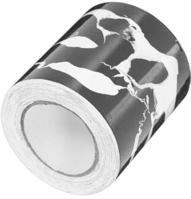 Angoily 1rolle Roll Marble Sticker Selbstklebende Fußleisten Mit Elegantem Marmor-muster Für Tv- Schlafzimmer Und Installieren
