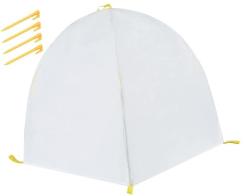 TOYANDONA Housse De Protection Le Gel des Plantes Et Couverture Végétale Hivernale pour Jardin, Tente Arbustive Non Tissée Taille M, Protection Plantes Extérieures Le Froid Intempéries