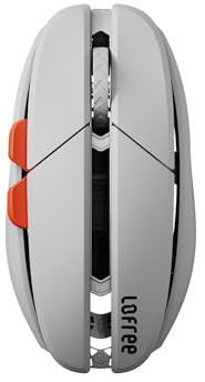 LOFREE Hypace Souris de jeu sans fil ultra légère, 47 g, capteur PAW3395, 40 K DPI, taux de polling 8K, cadre en alliage Mg, trois modes (Bluetooth/2,4 GHz/filaire), batterie de 100 heures pour PC/Mac