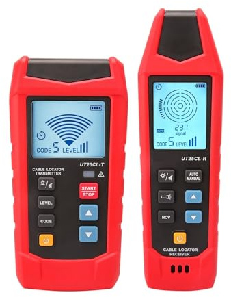Kabeldetektor in der Wand, elektrischer Scanner, unterirdischer Kabelsucher, Draht-Tracker, professioneller Finder for versteckte Leitungen Liniendetektor