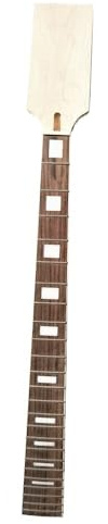 24bünde Ahorn Bass Gitarre Hals 30 Zoll Palisander Griffbrett Block Inlay DIY Paddle