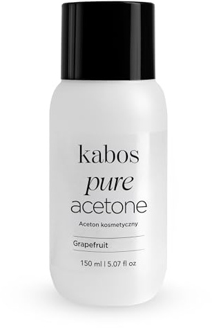 Kabos UV Nagellackentferner Aceton med grapefruktdoft | 150ml | Gelpolishborttagare