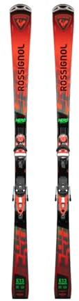 Rossignol Hero Elite ST + TI K NX 12 Set de skis OneColor taille 167 pour des swing courts avec renforcement en titane et fixation Konect, idéal pour les skieurs dynamiques.