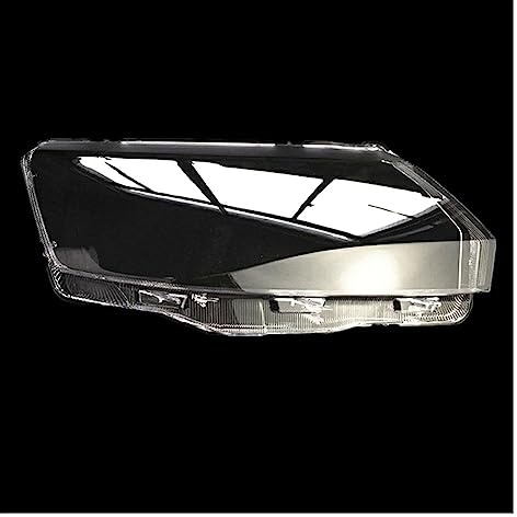 Ersatz für Skoda Rapid 2013, 2014, 2015, 2016, Auto-Frontscheinwerfer, Glas-Scheinwerfer, transparenter Lampenschirm, Lampenschale, Auto-Linsenabdeckung, Scheinwerferabdeckung, Lampenschirm (A Piar