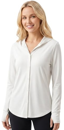 Camiseta Proteccion Solar Mujer Manga Larga Ligeras UPF 50+ Deporte UV Ropa