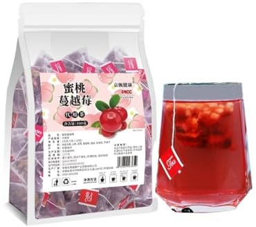 Persika tranbärste 100 g (5g X 20 paket) örtfrukt, triangelpåsar, individuellt förpackade(1pcs)