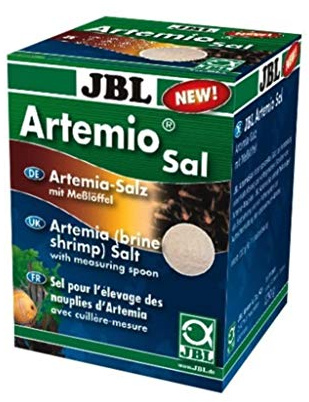 JBL ArtemioSal 30906 Salz zum Anmischen von Lebendfutter, Pulver 230 g