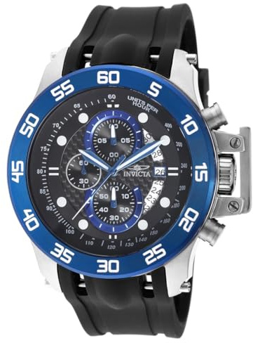 Invicta I-Force Montre Homme mouvement à quartz en acier inoxydable - 51mm