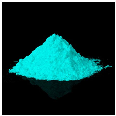lumentics Sovrapprezzo fluorescente polvere VerdeAzzurro - Colore UV pigmenti luminescenti al buio. 40g fosforescente, fluorescente, autoluminoso pigmenti a luce nera per resina, lacca e epossidico.