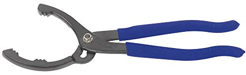 WORKPRO W114002 Oil Filter Pliers, High Carbon Steel Construction w/Soft Comfort Grip Handles, Fits 2-3/4 In. - 4-1/2 In. Filter Diameters (Single Pack)